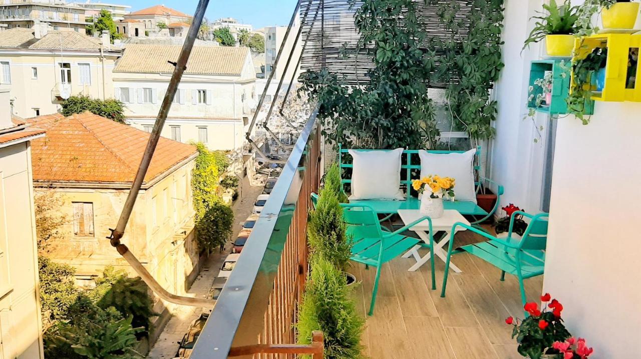 Aay- Best Corfu Town & Sea Apart 2Bedroom Renovated + Lift / Comfy&Design+Wifi Eksteriør bilde