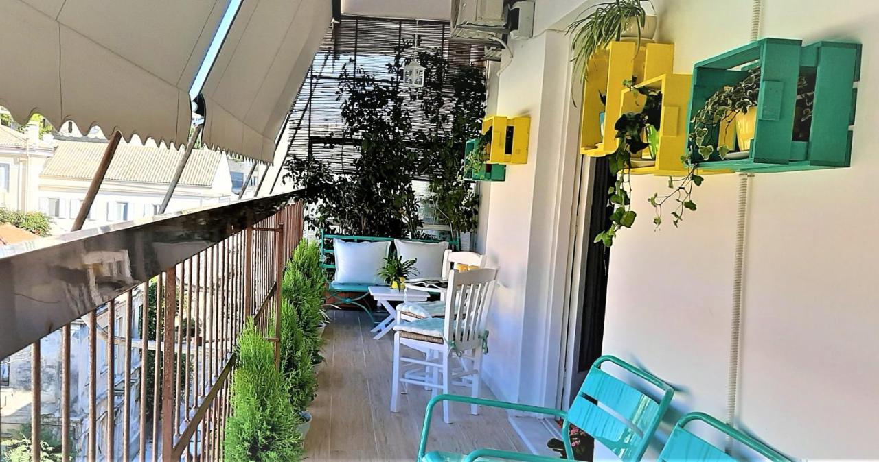 Aay- Best Corfu Town & Sea Apart 2Bedroom Renovated + Lift / Comfy&Design+Wifi Eksteriør bilde